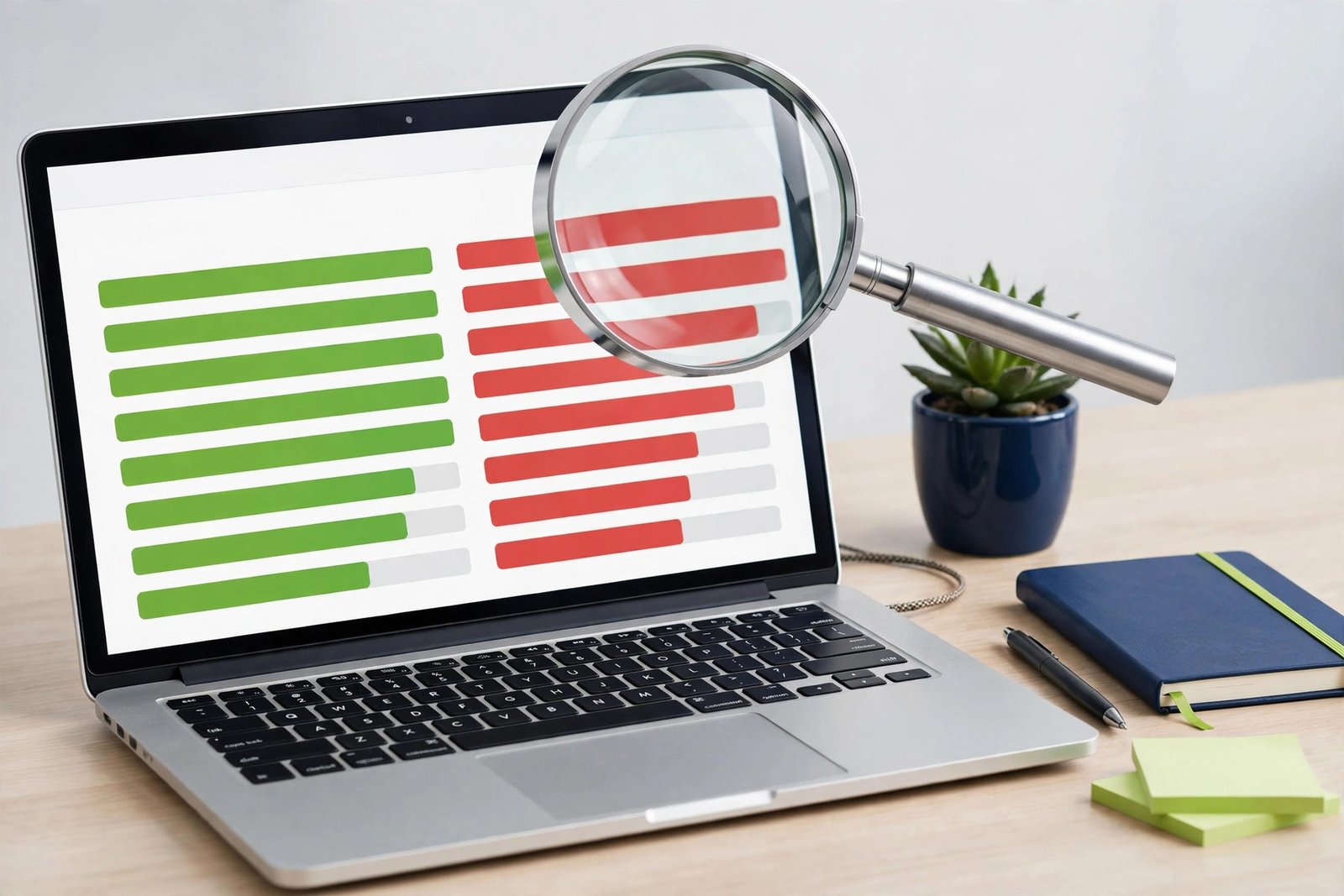 Testing website speed with an online speed test
