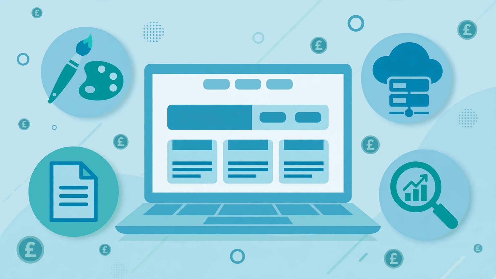 UK small business website cost breakdown